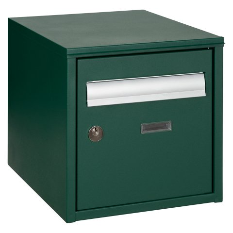 Buzón de colores verde
