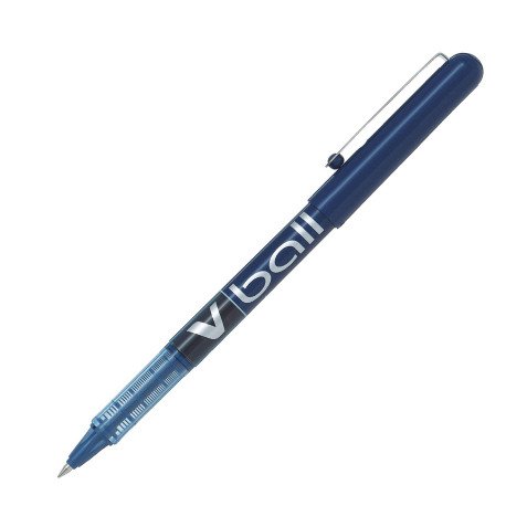 Stylo roller Pilot V-Ball à capuchon pointe 0,5 mm - écriture fine