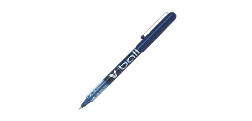 Stylo roller Pilot V-Ball met dop punt 0,5 mm - fijne schrijfdikte.