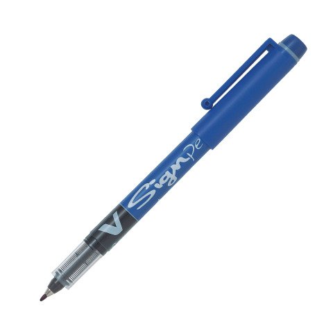 Roller Pilot V-SignPen punta gruesa 2 mm azul