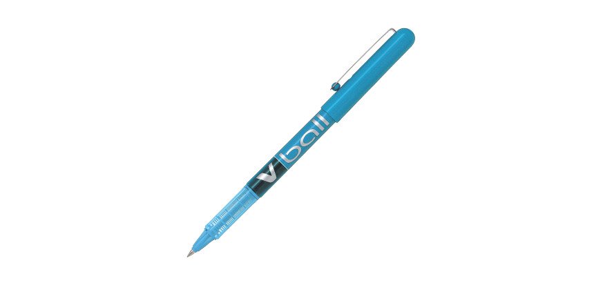 Stylo roller Pilot V-Ball à capuchon pointe 0,5 mm - écriture fine