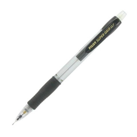 Portaminas Pilot Supergrip retráctil punta 0,7 mm / Negro