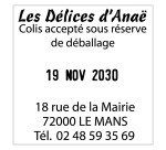 rodat Printy 4724 Sello fechador personalizado 40 x 40 mm monocolor