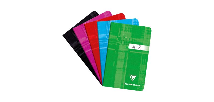 Répertoire piqué Clairefontaine Metric format 9 x 14 cm 96 pages