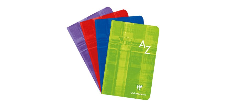 Répertoire Alphabétique piqué Clairefontaine Metric 11 x 17 cm 96 pages