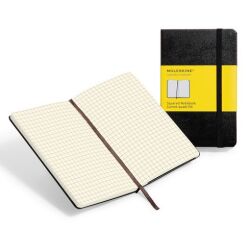 Cuaderno Moleskine 210 x 130 mm Negro