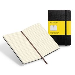 Cuaderno Moleskine 210 x 130 mm Negro