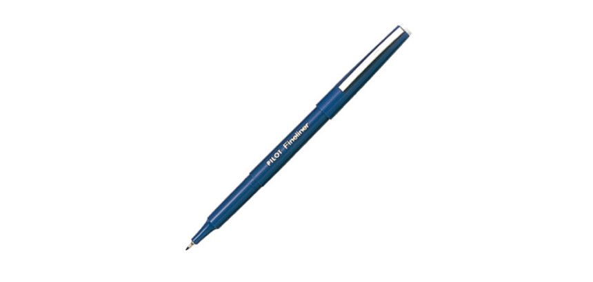 Stylo feutre Pilot Fineliner à capuchon pointe 1,2 mm - écriture extra-fine