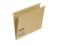 Carpetas colgantes para cajones 24,4 x 30,6 cm Recicladas Fade Kraft lomo V - Paquete de 25
