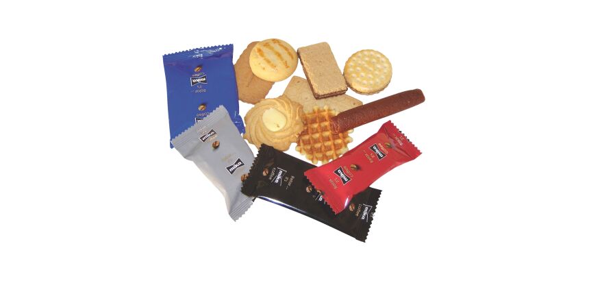 Gâteaux assortiment Furio Miko individuel - Carton de 125