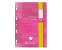 Etui 100 Doppelnotizblöcke 5x5