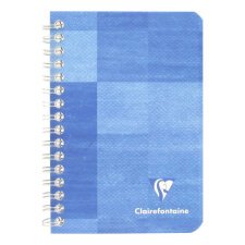 Clairefontaine Heft Spiralbindung, 9,5 x 14 cm, 100 Blatt