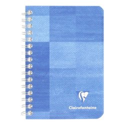 Carnet spirales Clairefontaine Metric 9,5 x 14 - petits carreaux - 100 pages