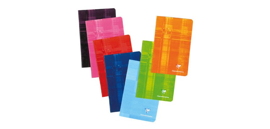 Carnet piqué Clairefontaine Metric 11 x 17 cm - petits carreaux - 96 pages