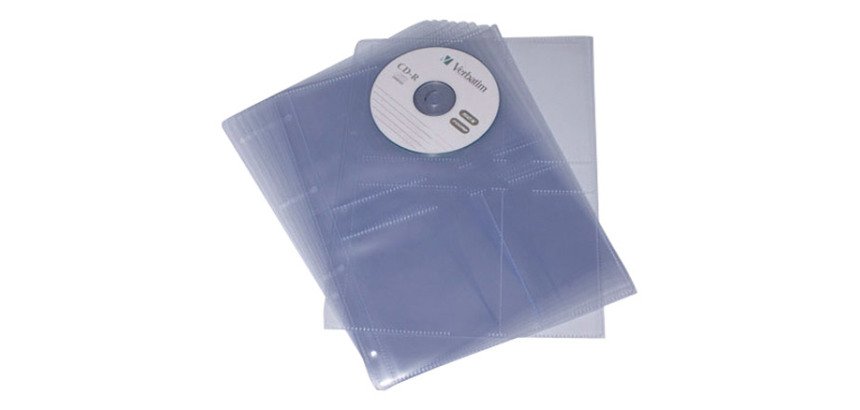 Pack de 10 fundas para 2 cd's A4 4T