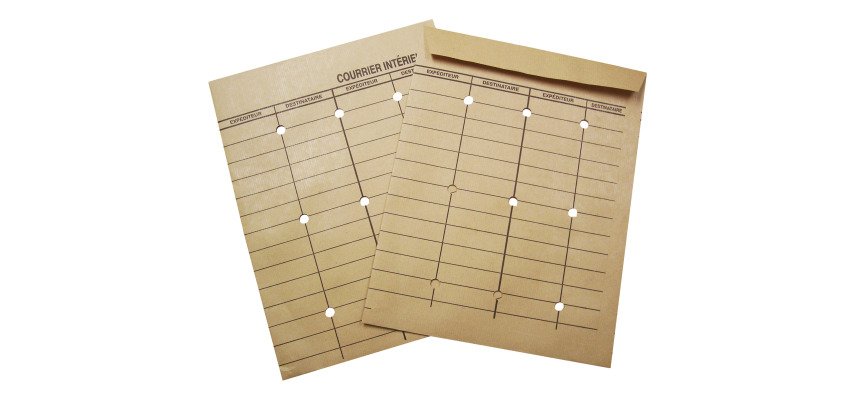 The Crown - Internal mailer envelope 260 x 330 mm 120 g kraft without window - Box of 250