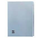 Separadores neutros de cartulina blanca 170 gr A4 10 divisiones