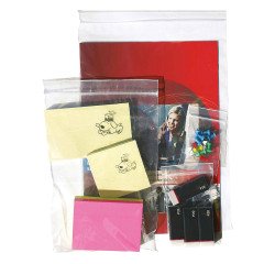 Bolsas autocierre estándares sin banda de escritura - pack de 100