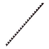 Boîte de 25 baguettes anneaux 6mm noires