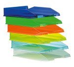 Bandejas transparentes colores fluorescentes Faibo verde fluor