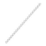 Baguette reliure anneaux plastique PAVO 8 mm - Boîte de 25
