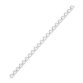 Baguette reliure anneaux plastique PAVO 8 mm - Boîte de 25