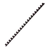 Baguette reliure anneaux plastique PAVO 10 mm - Boite de 25