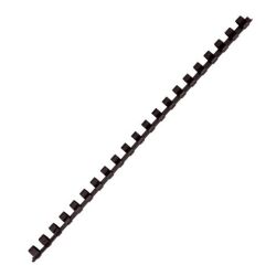 Baguette reliure anneaux plastique PAVO 10 mm - Boite de 25