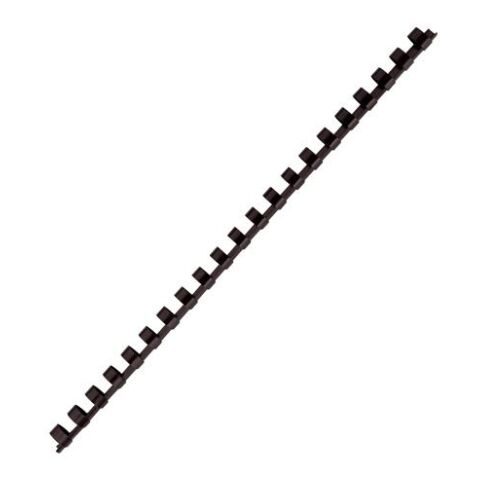 Baguette reliure anneaux plastique PAVO 10 mm - Boite de 25