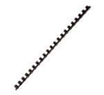 Baguette reliure anneaux plastique PAVO 10 mm - Boite de 25
