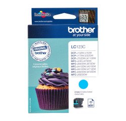 Cartuccia inchiostro Brother originale LC123 colori 600 pagine