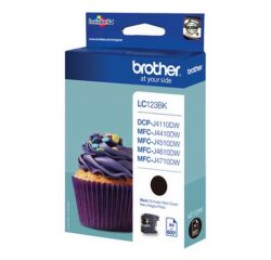 Brother LC123 cartucho original negro (600 páginas)
