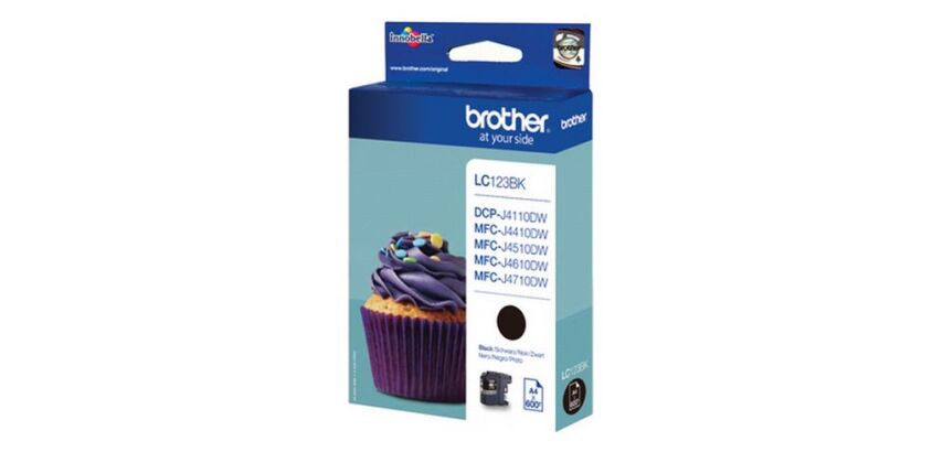 Tintenpatrone Brother LC123 schwarz