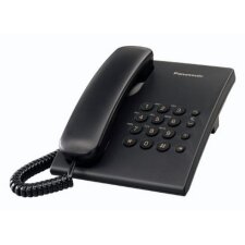 Telefono Panasonic KX-TS 500 Negro