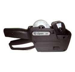 Etiquetadora numérica Open C8 1 línea 8 dígitos, etiquetas 26 x 12 mm