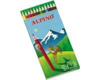 Caja de 12 lápices de colores Alpino