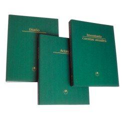 Libro de contabilidad diario Folio natural
