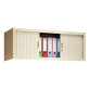 Altillo monobloc para armario de oficina Clásico desmontable Alt. 44 x An. 100 cm Puertas persiana 