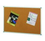 Tablero de corcho Faibo marco aluminio