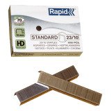 Agrafe Rapid 23/10 forte galvanisée - Boîte de 1000