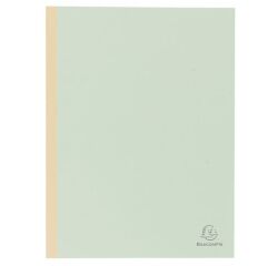 Accordion folder with cloth spine for Exacompta indexed cards 24 x 32 cm color - Pack of 25