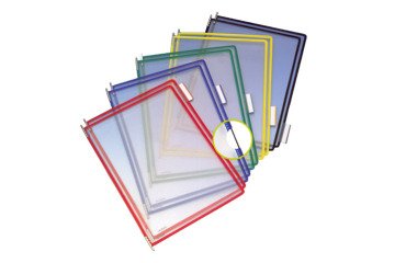 Fundas A4 Tarifold colores surtido para clasificador - pack de 10