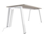 Goulotte passe-câbles verticale pour pieds Ecla