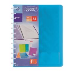 Protegedocumentos con 30 fundas intercambiables colores surtidos