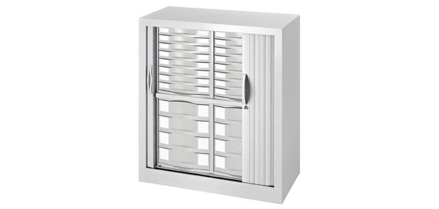 Rolluikkast hoogte 100 cm - 24 laden