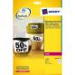 Etiqueta ultra resistente láser 99,1 x 42,3 mm Avery L4776-20 blanca - Paquete de 240