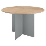 <table><tr><td>Round table</td><td>cross feet</td><td>Excellent</td></tr></table>