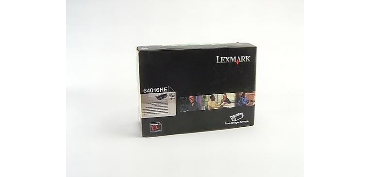 Lexmark 64016HE tóner original negro alta capacidad