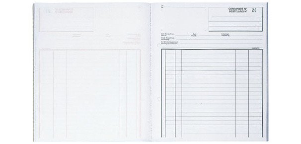 Auto-copying register Exacompta "delivery-form" 210 x 180 mm 50-2