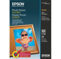 Papel fotográfico brillante Epson A4 200 g - 50 hojas